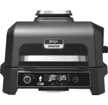 Grătar electric Ninja Woodfire cu panou de control