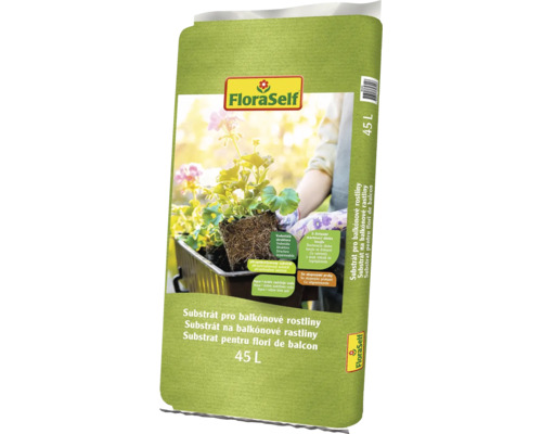 Floraself Substrat plante de balcon 45 l