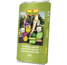 Substrat pentru flori FloraSelf, sac de 40 litri