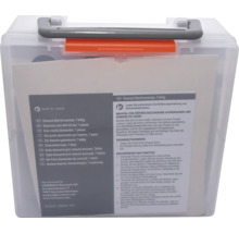 Set carote diamantate, 7 piese în cutie