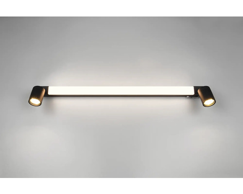 Lumină de perete cu două spoturi și tijă LED