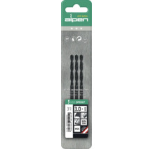 Set burghie Alpen HSS Sprint, 3 bucăți, diametru 3,0 mm