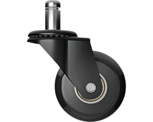 Picioare scaun birou Walteco D50mm, max. 50kg 5 bucăți/pachet Rotiță scaun de birou cu recepție cu tijă