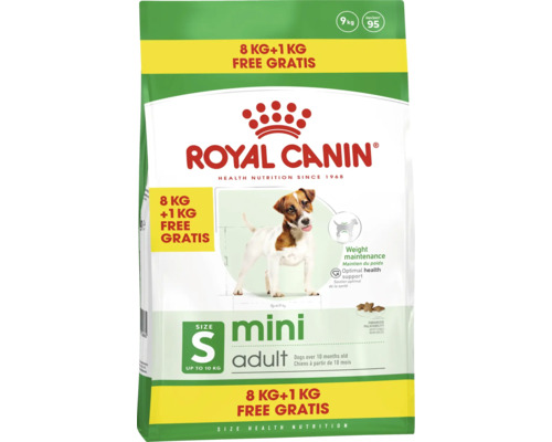 Hrană uscată pentru câini Royal Canin Mini Adult 8+1 kg