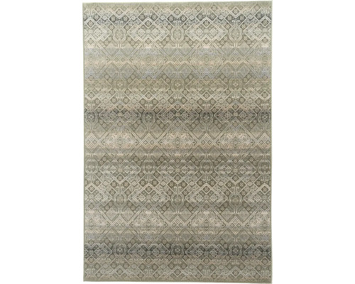 Covor lână Bella 1044 verde oliv 160x230 cm Covor cu model geometric