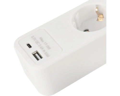 Bloc multipriză cu port USB