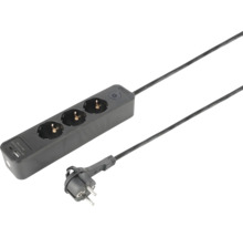 Prelungitor cu trei prize și port USB