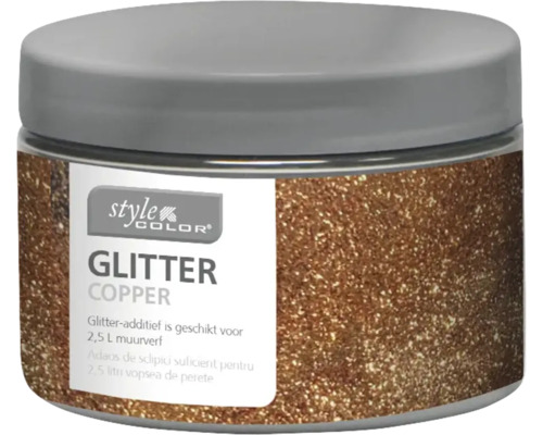 Sclipici pentru vopsea creativă de interior StyleColor Glitter cupru 40 g