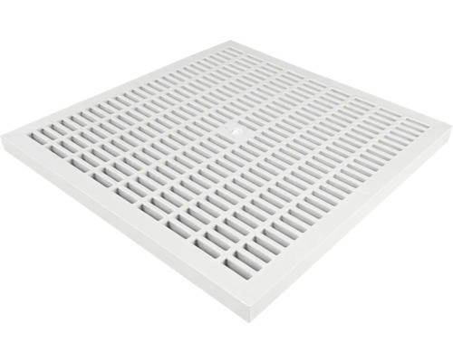 Sifon de pardoseală pătrat din plastic cu grătar