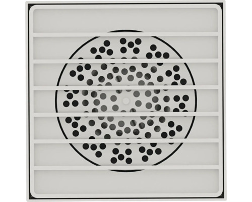 Dren pătrat cu model perforat