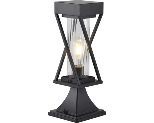 Stâlp iluminat Helena E27 max. 1x15W, 40cm negru