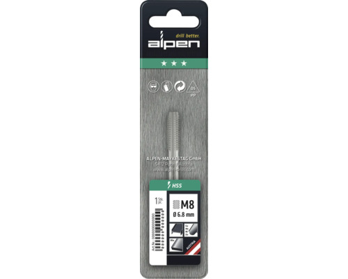 Tarod HSS Alpen M8 | HORNBACH