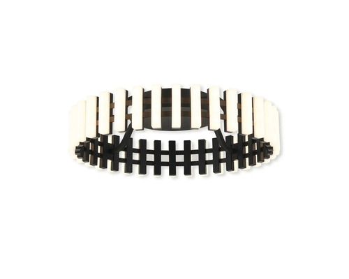 Plafonieră cu LED integrat Piano 30W 3500 lumeni, alb/negru