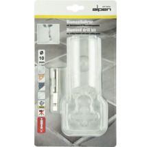 Burghiu diamantat Alpen 10 mm cu șablon de găurire și sistem de răcire cu apă