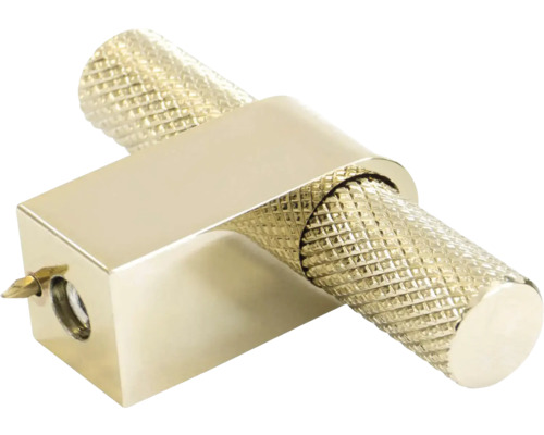 Soclu de lampă din alamă de culoare aurie cu șurub de fixare