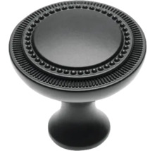 Buton pentru mobilă Orbis culoare negru