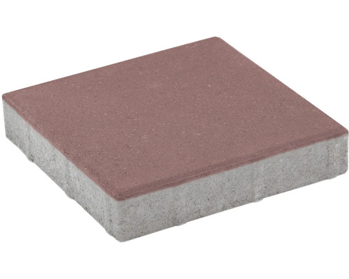 Dală beton Elpreco Civic roșu 40x40x5 cm buc