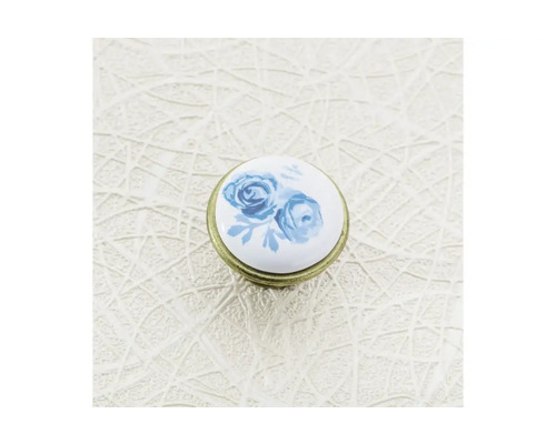 Buton de mobilă cu motiv floral