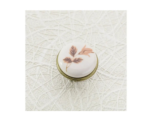 Buton de mobilă cu model floral