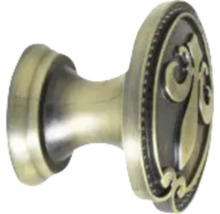Buton metalic de ușă cu model