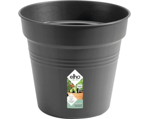 Ghiveci elho Green Basics, plastic, Ø 40 cm, negru | HORNBACH