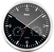 Ceas de perete Mebus cu termometru și higrometru