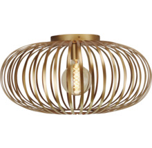 Lumină de tavan cu abajur cu lamele metalice