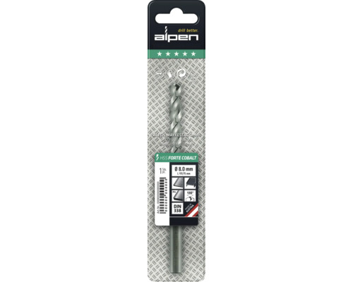 Burghiu metale HSS-Cobalt Forte Alpen Ø5,5 mm DIN338 | HORNBACH