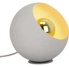 Lampă de masă sferică cu iluminare interioară