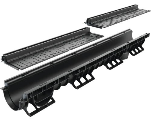 Canal de drenaj din plastic cu grătar