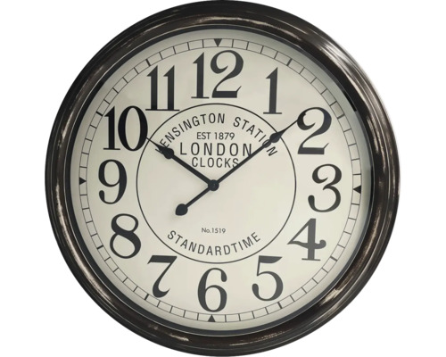 Ceas de perete London Clocks maro Ø 50 cm