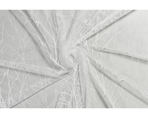 Material decorativ din țesătură transparentă cu design de copac