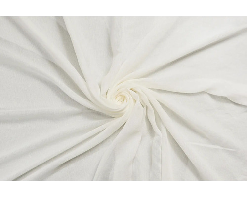 Material alb pentru perdele, drapat