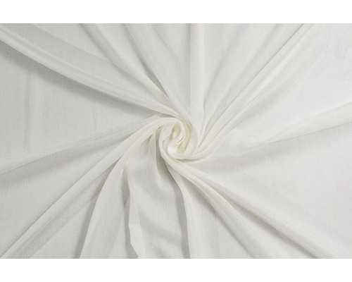 Țesătură decorativă albă din material ușor transparent