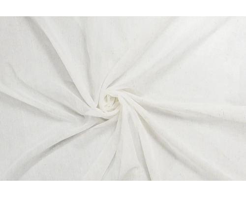 Material cortină alb răsucit