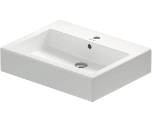 Lavoar suspendat DURAVIT Vero 60x47 cm, alb lucios