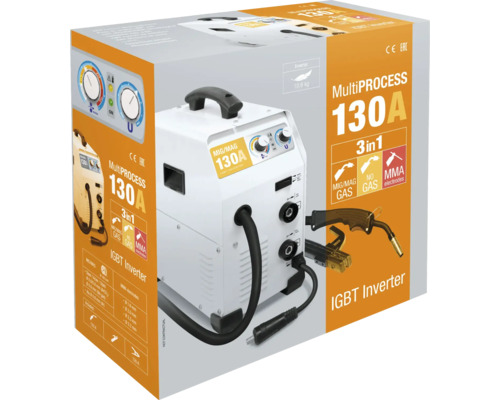 Ambalajul aparatului de sudură multi-proces 130A 3în1