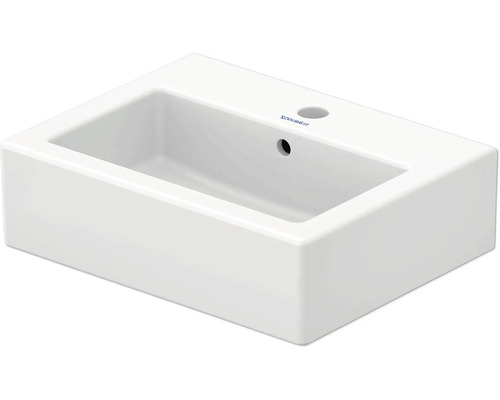 Lavoar suspendat DURAVIT Vero 45x35 cm, alb lucios