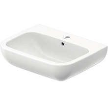 Chiuvetă ceramică cu orificiu pentru robinet și preaplin