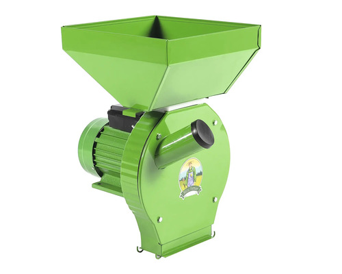 Moară cereale electrică Micul Fermier GF-0063-S001-G02 270 kg/h 3,9 kW 2850 RPM Moară de cereale cu buncăr