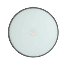 Plafonieră rotundă cu abajur din sticlă