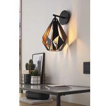 Lumină de perete modernă cu design geometric și strălucire caldă