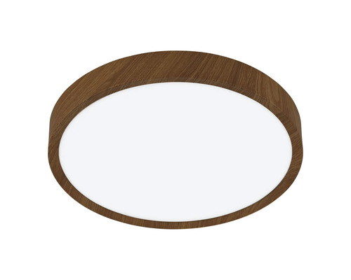 Lumină de plafon cu ramă din lemn