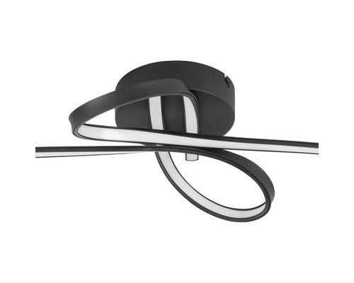 Plafonieră LED modernă cu design curbat pentru spații interioare
