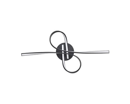 Lumină de plafon modernă cu design curbat