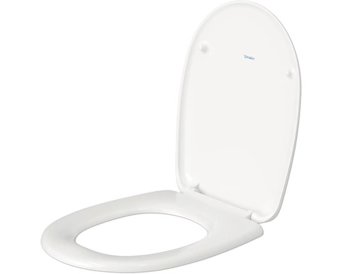 Capac WC DURAVIT Duraplus, închidere simplă, duroplast, alb