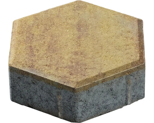 Pavaj Elpreco Hexagon Favo roșu galben 6 cm