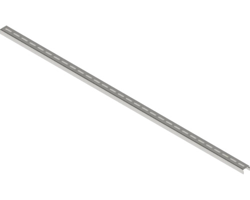 Șină profilată cu găuri alungite