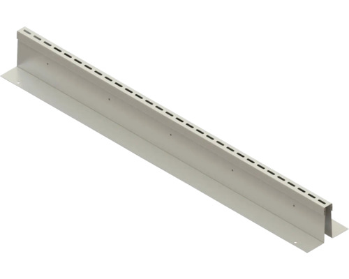Grătar VODALAND inox perforat 1000x285x174 mm Profil de început pentru placare fațadă cu găuri