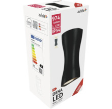 Aplică LED exterior Dena 12W 1173 lumeni IP54, negru